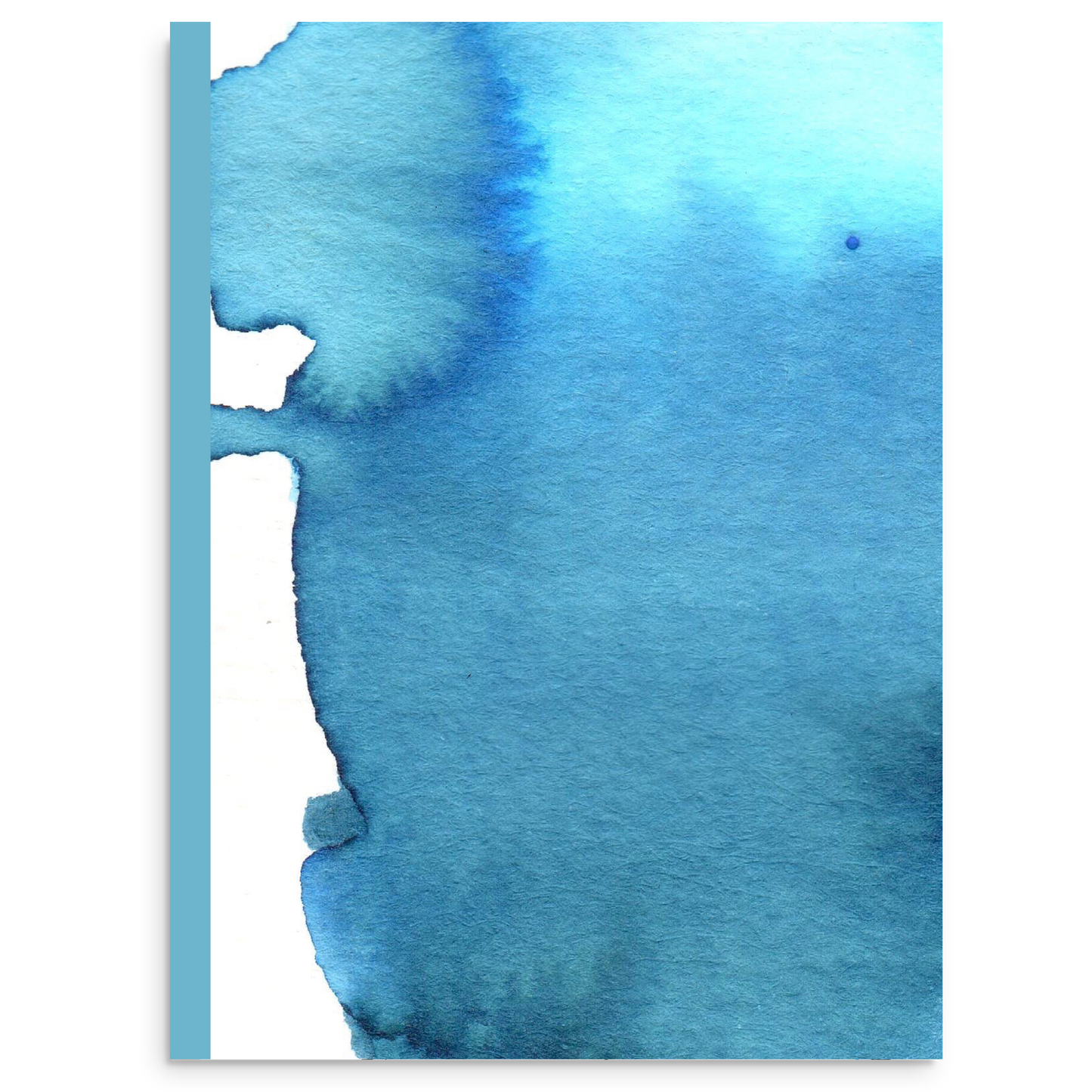 Watercolor Wash 2 - Blank Sheet Music Notebook